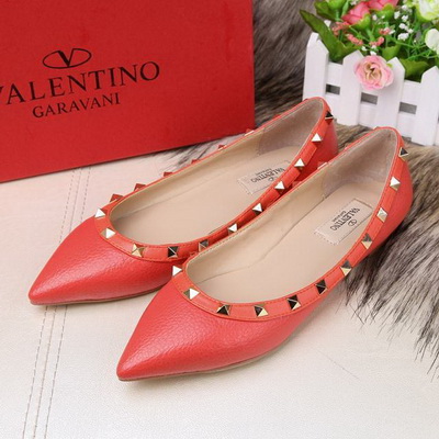 Valentino Shallow mouth flat shoes Women--088